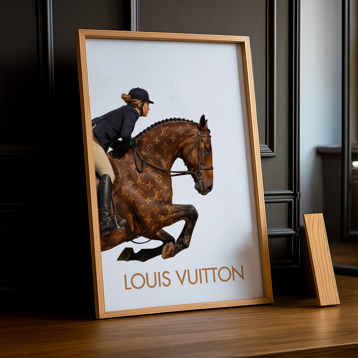 Cadre photo Louis Vuitton - Cheval