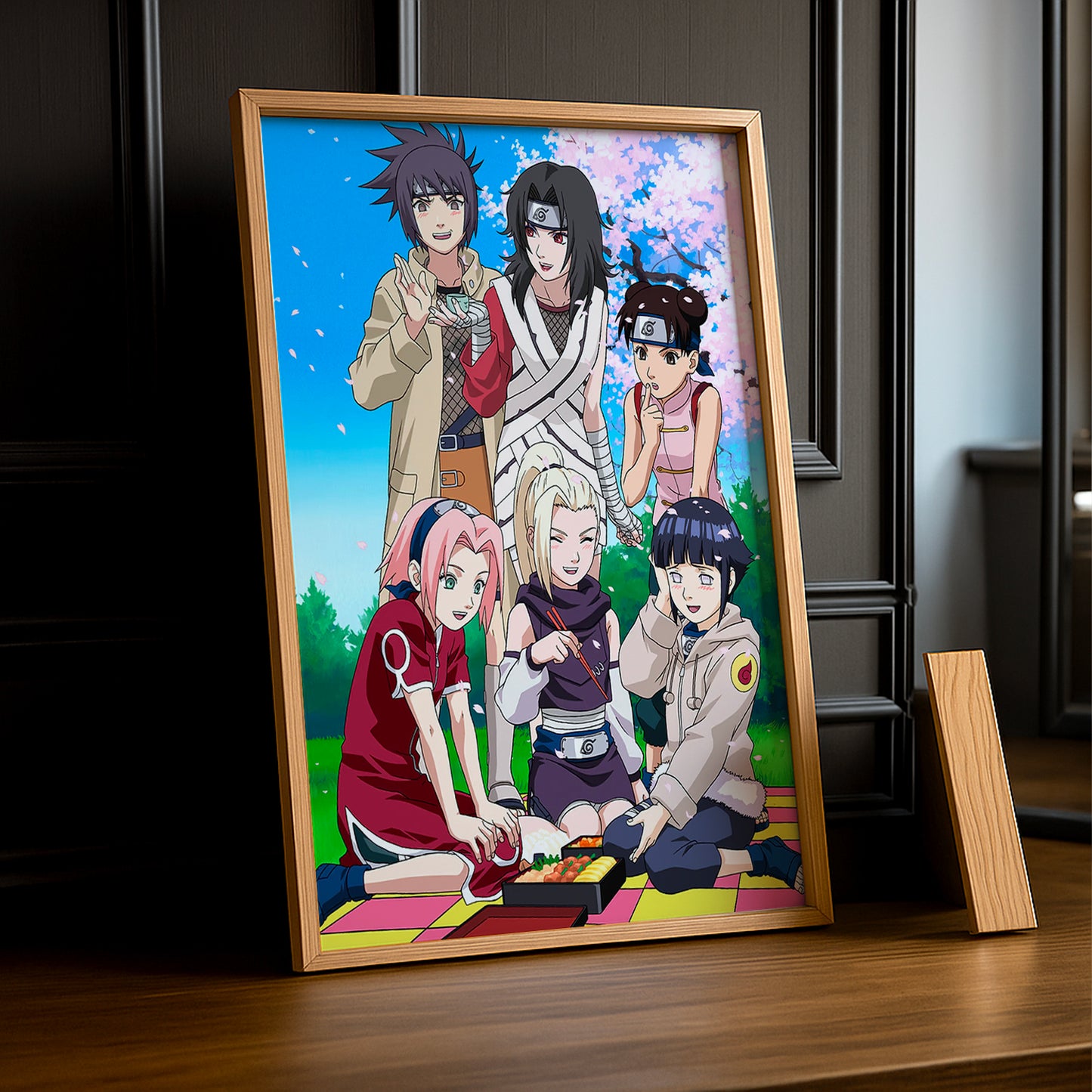Cadre Photo Naruto - Girls on Picnic
