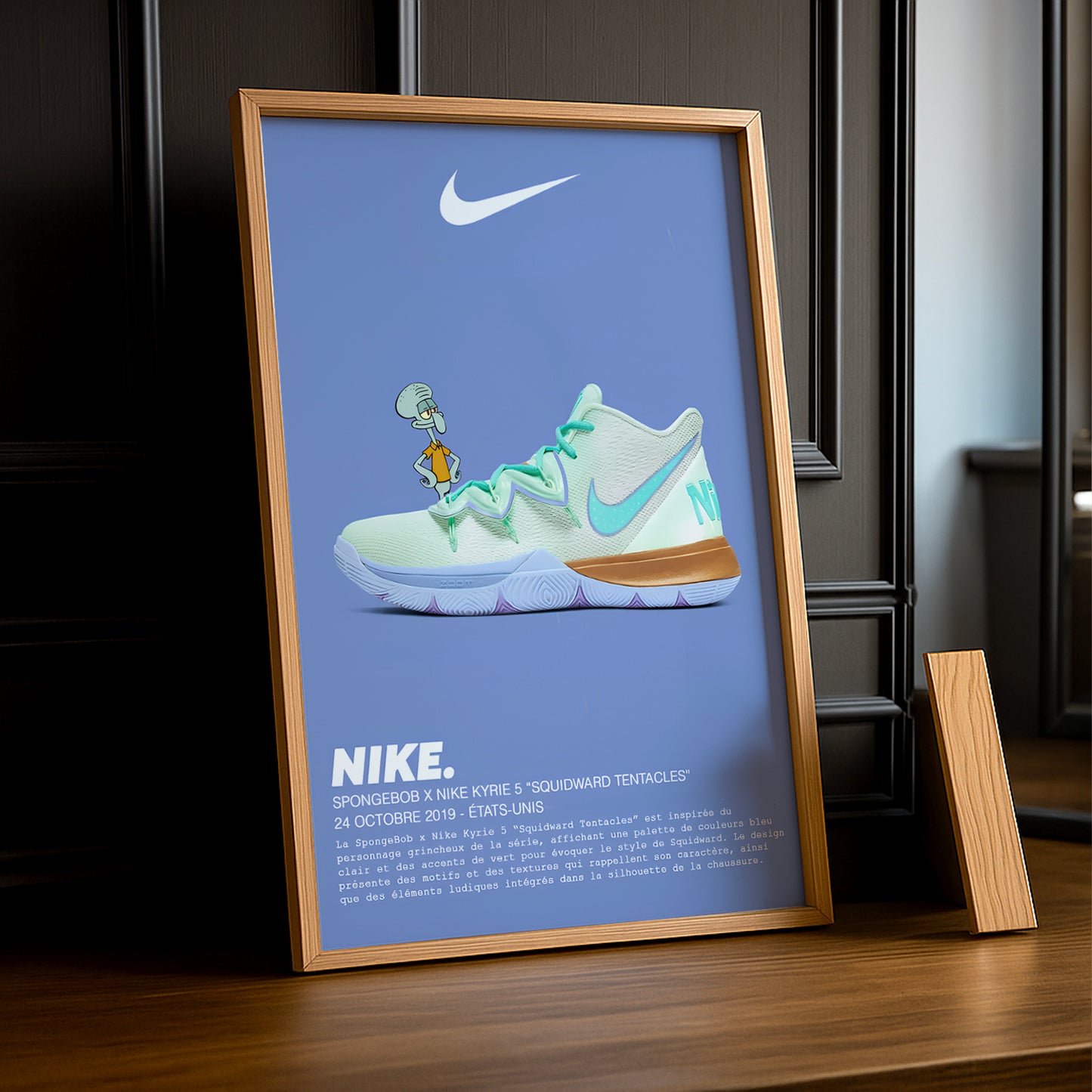 Spongebob x Nike Kyrie 5 Thaddäus-Tentakel-Fotorahmen 