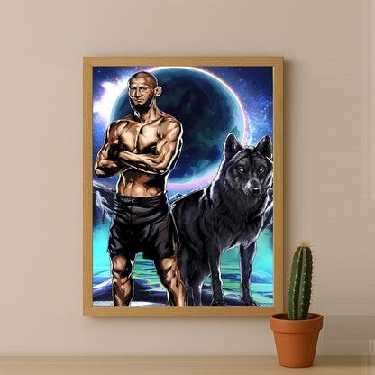 Poster UFC - Khamzat Chimaev Borz