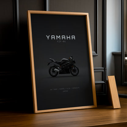 Cadre Photo Moto - Yamaha YZF-R6