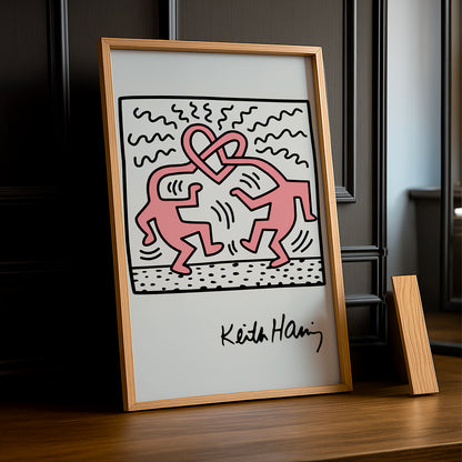 Cadre photo Keith Haring