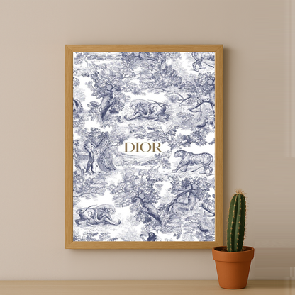 Cadre photo Dior Tapisserie