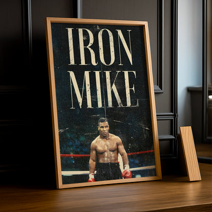 Cadre Photo Boxe - Iron Mike