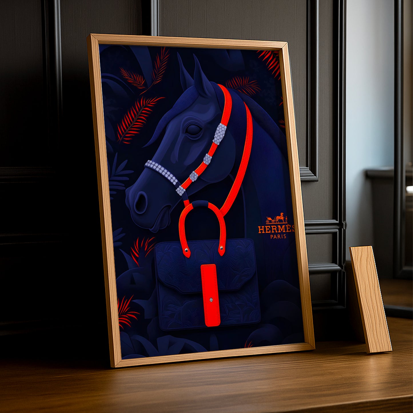 Cadre photo Hermès - Cheval Paris