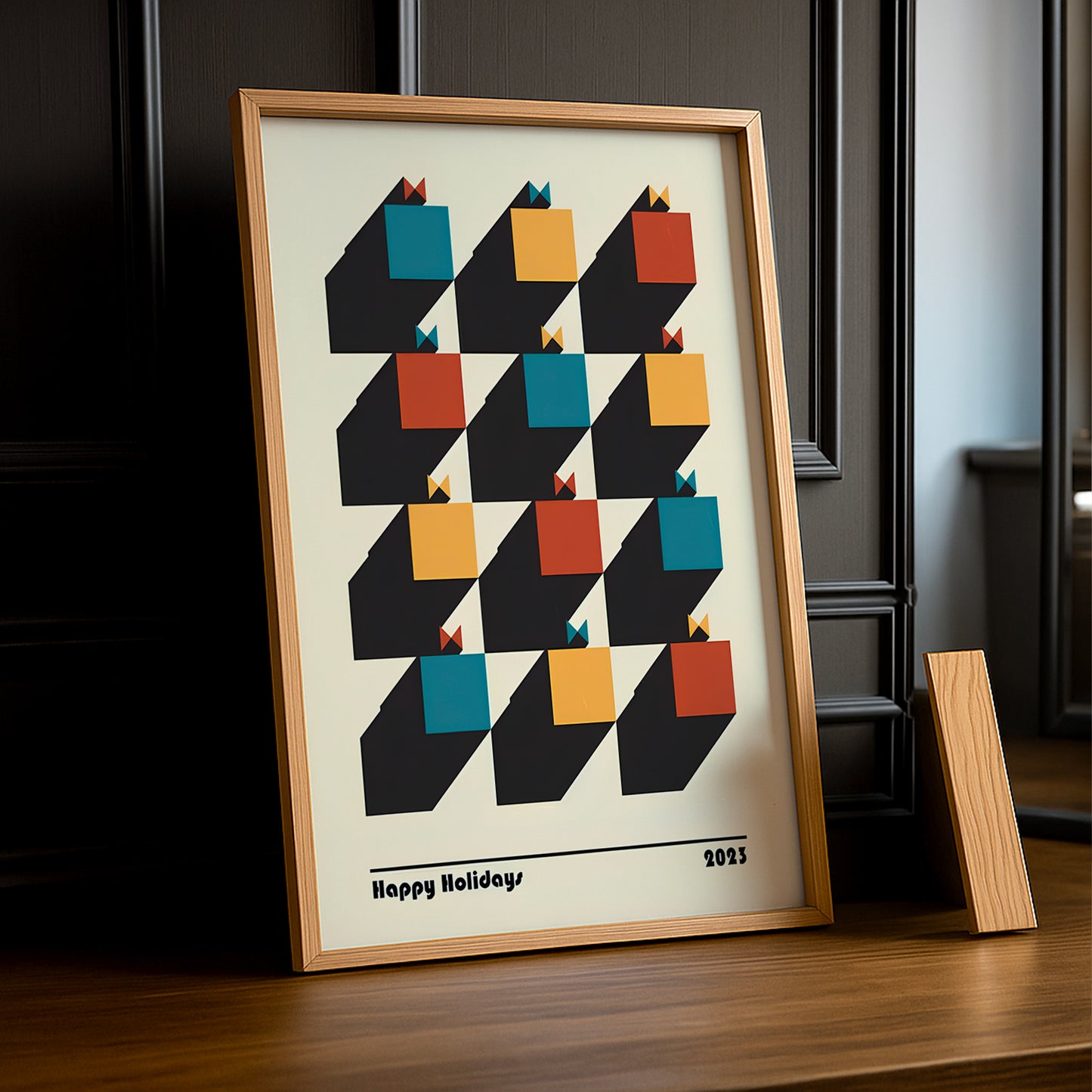 Cadre photo Bauhaus Happy Holidays 2023