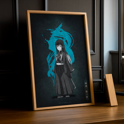 Cadre Photo Demon Slayer - Muichiro Tokito