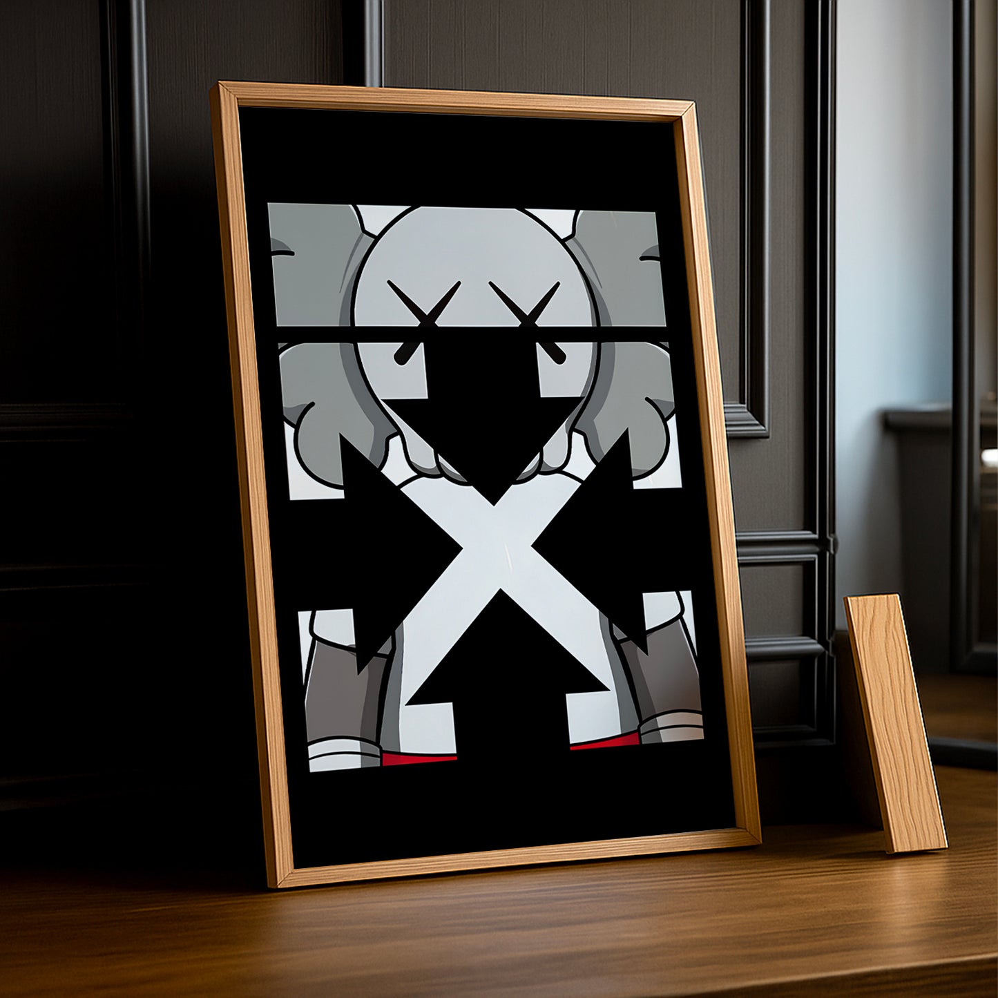 Cadre photo Off-White x Kaws