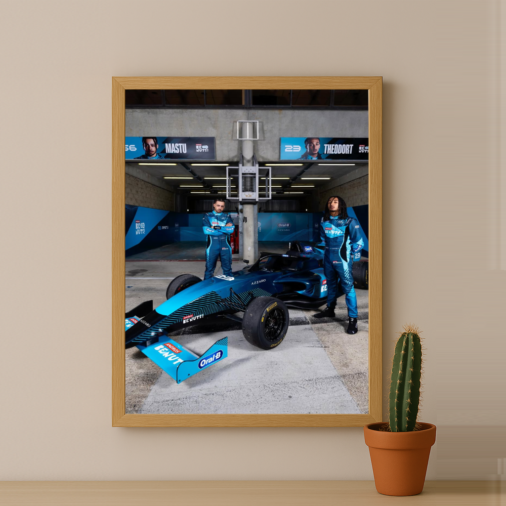 Poster encadrée GP Explorer - Écurie BeNuts Theodort x Mastu