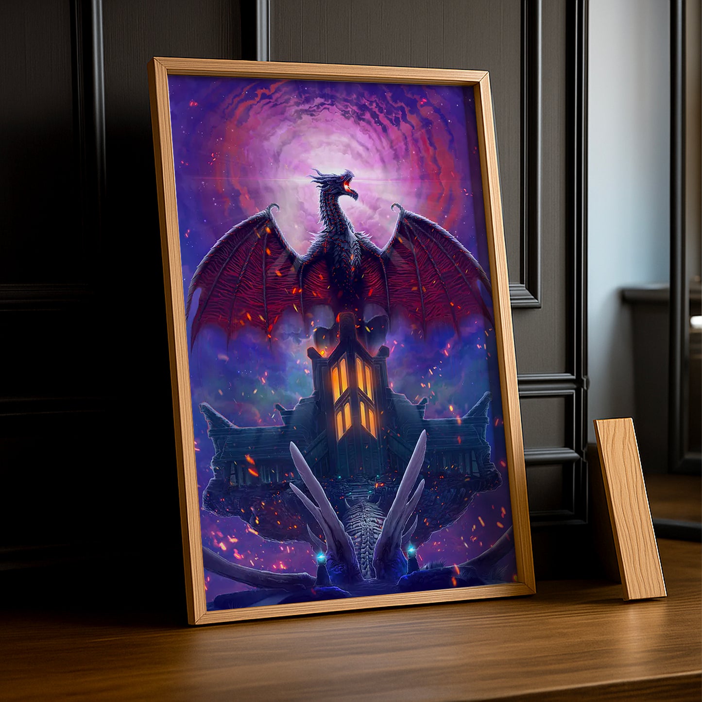 Cadre Photo Skyrim - The Alduin