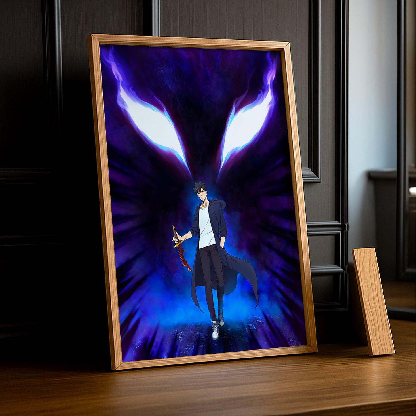 Cadre Photo Solo Leveling - Sung JinWoo Shadow Monarch