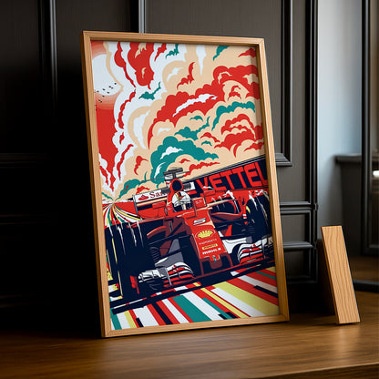 Cadre photo Formule 1