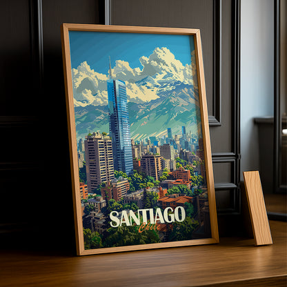 Cadre photo Santiago Chile