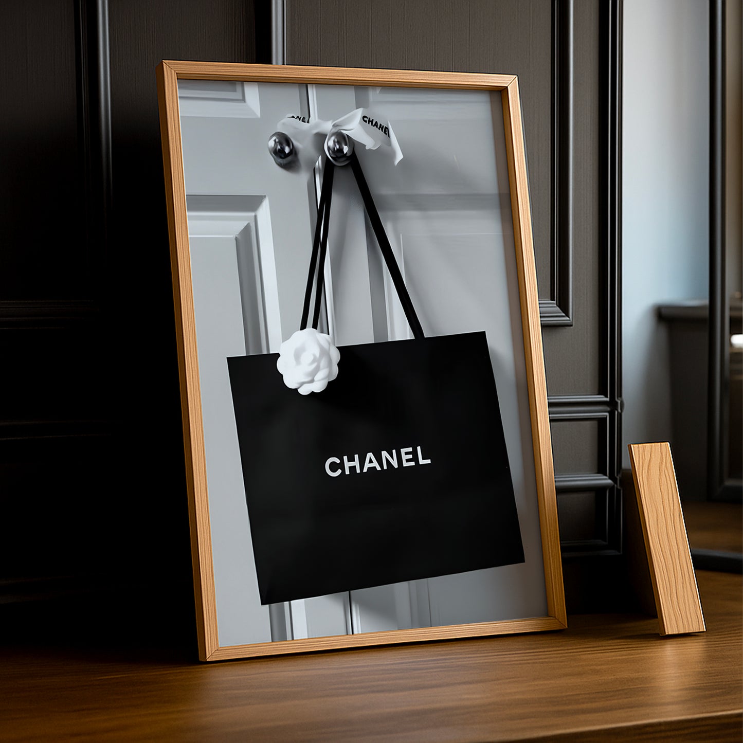 Poster Photo Chanel - Sac de Shopping