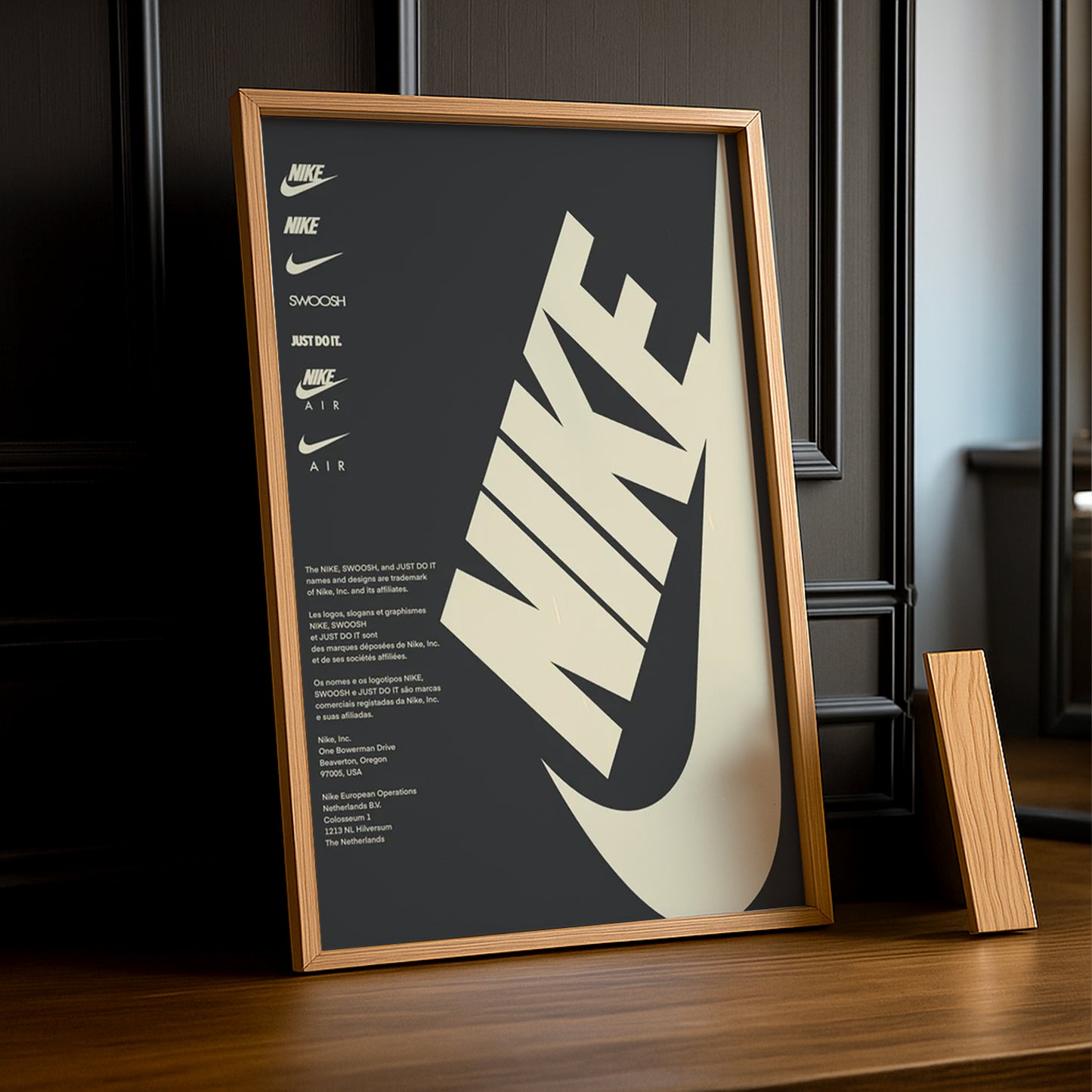 Cadre Photo Nike - Boite noir