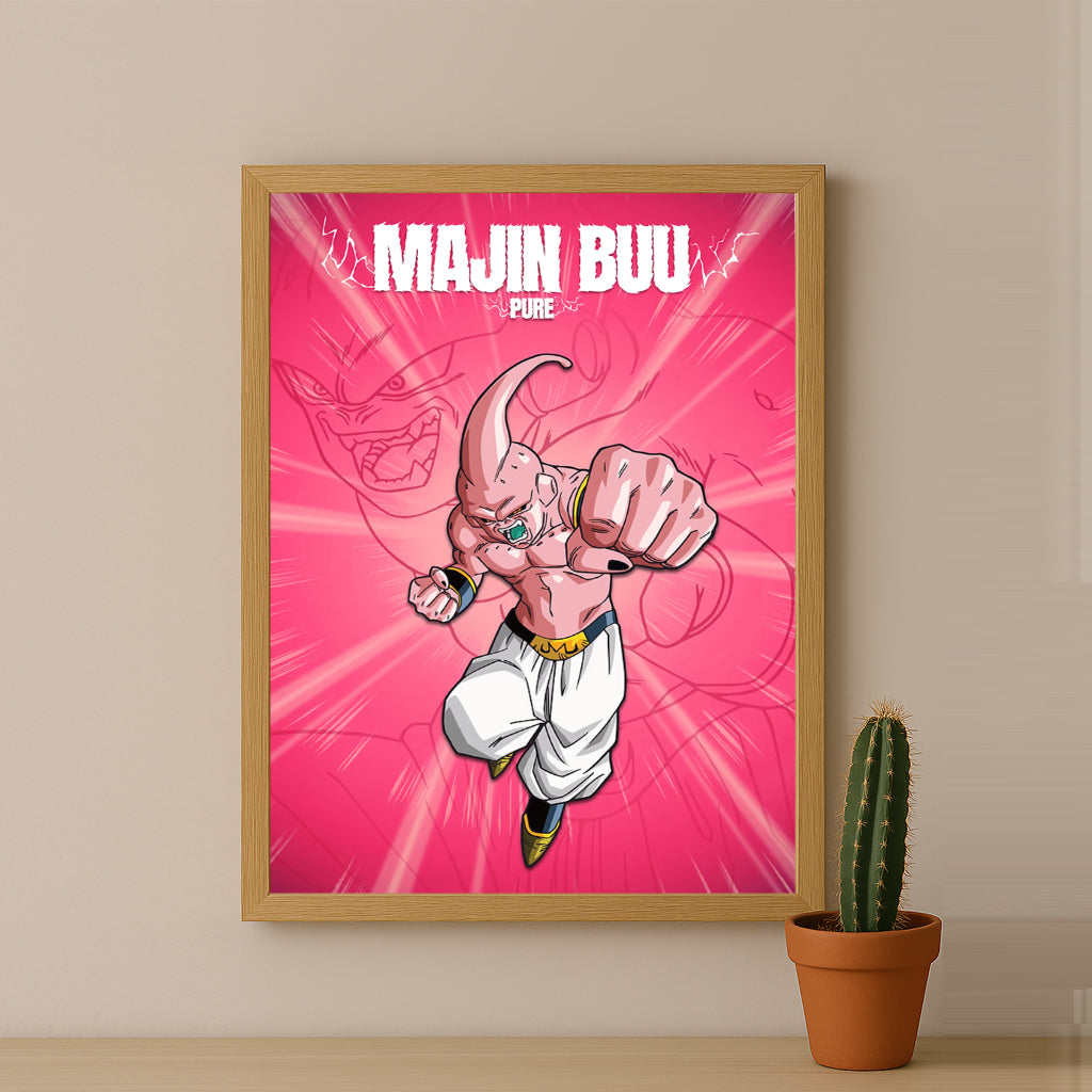 Poster Dragon Ball Z - Majin-Buu Pure