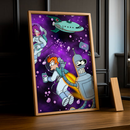 Cadre Photo Futurama - Space