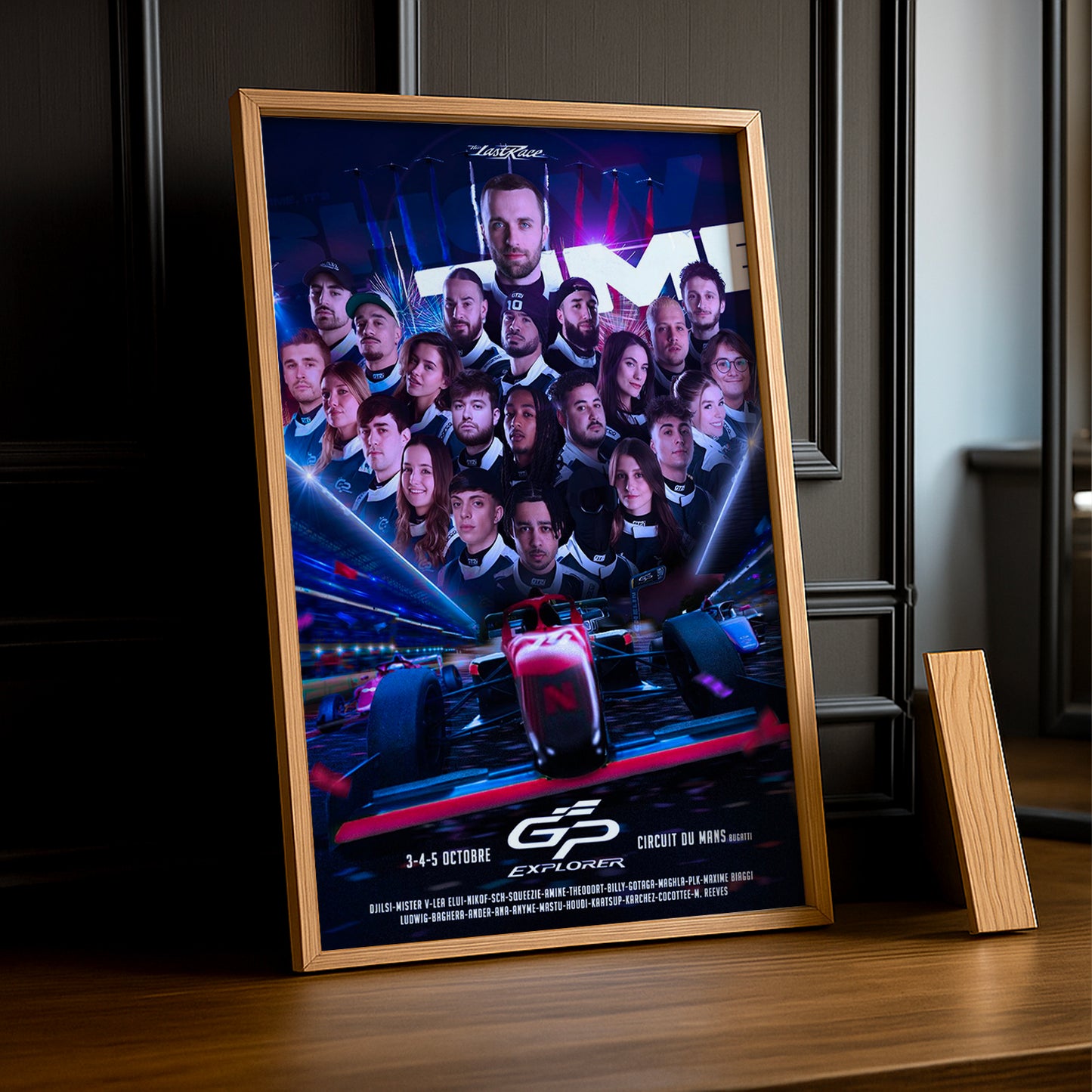 Poster encadrée GP Explorer - The Last Race