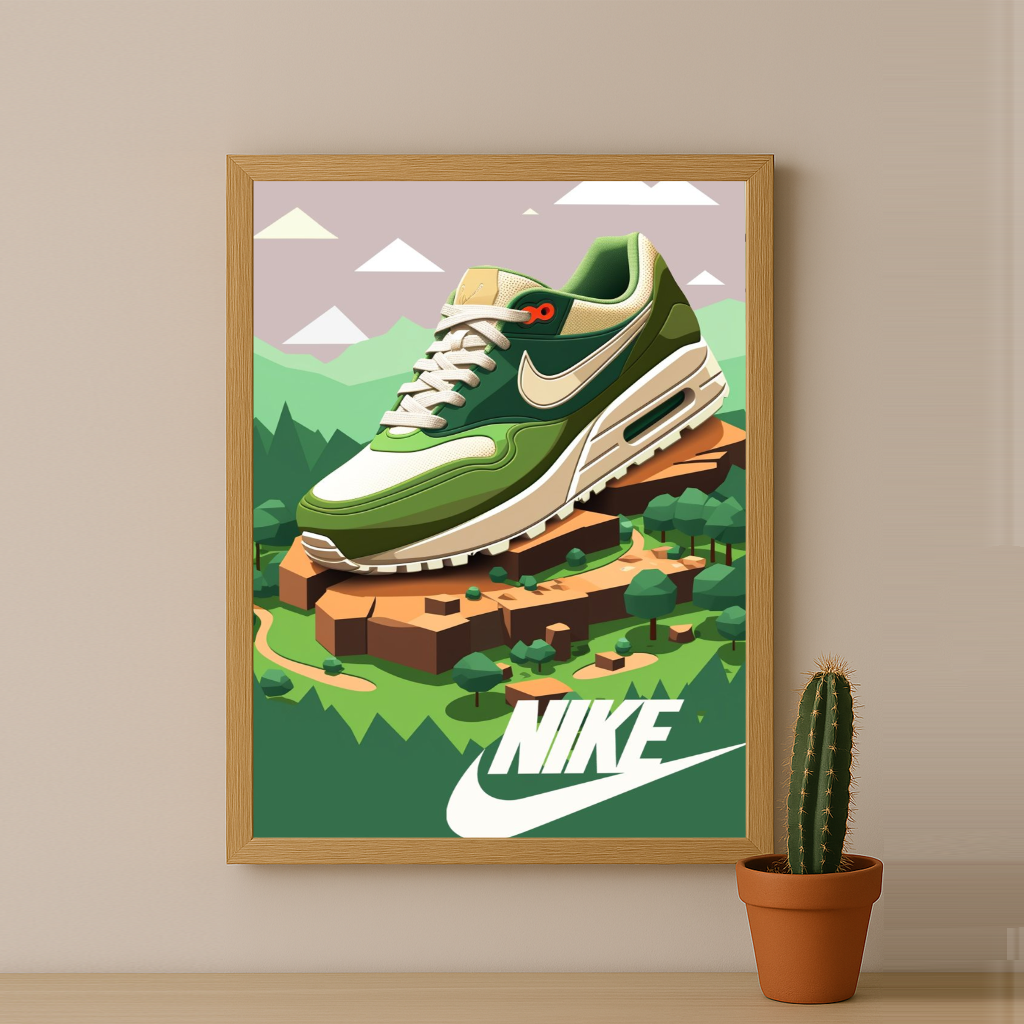 Poster Nike Air Max Green