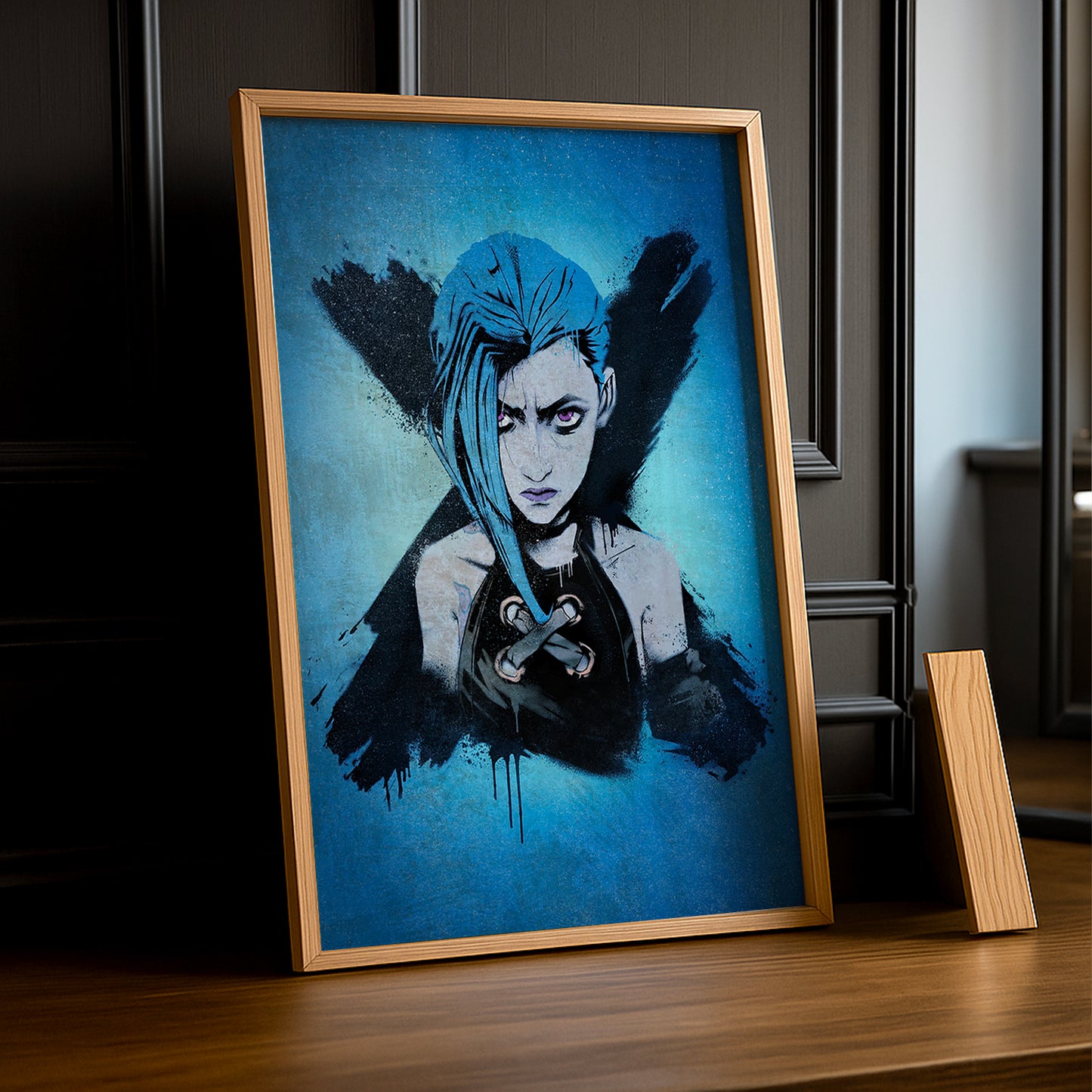 Cadre photo Jinx X Arcane