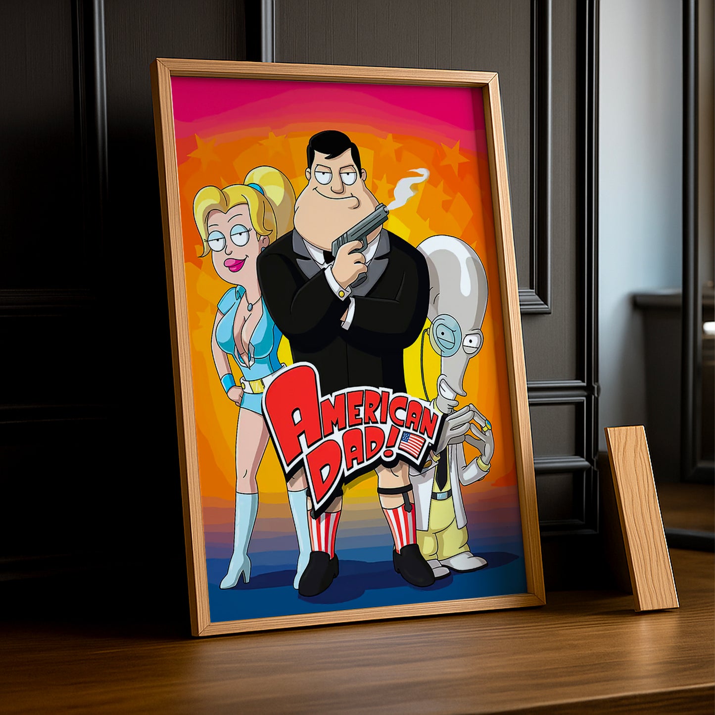 Cadre Photo American Dad - James Bond