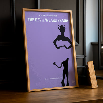 Cadre photo Prada devil violet