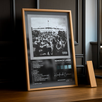 Poster Kendrick Lamar - To Pimp A Butterfly