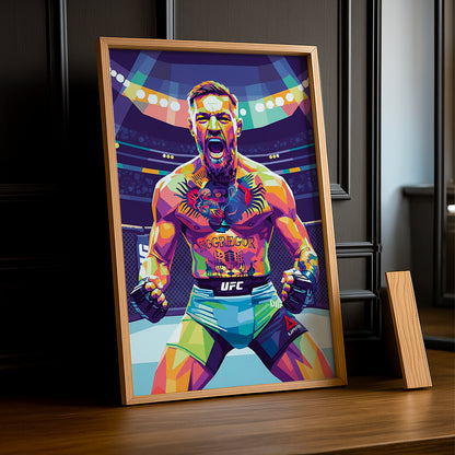 Cadre photo UFC - Illustration de McGregor
