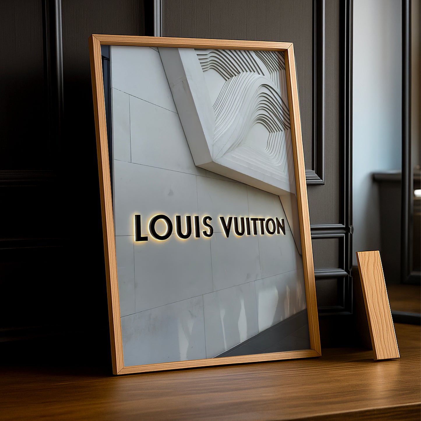 Cadre photo Louis Vuitton devanture