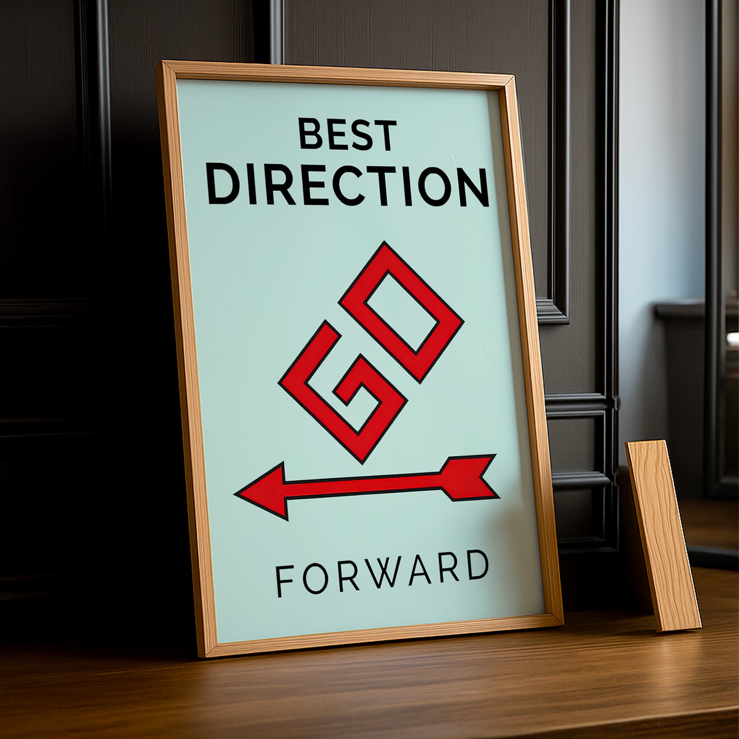 Monopoly Best Direction - Poster