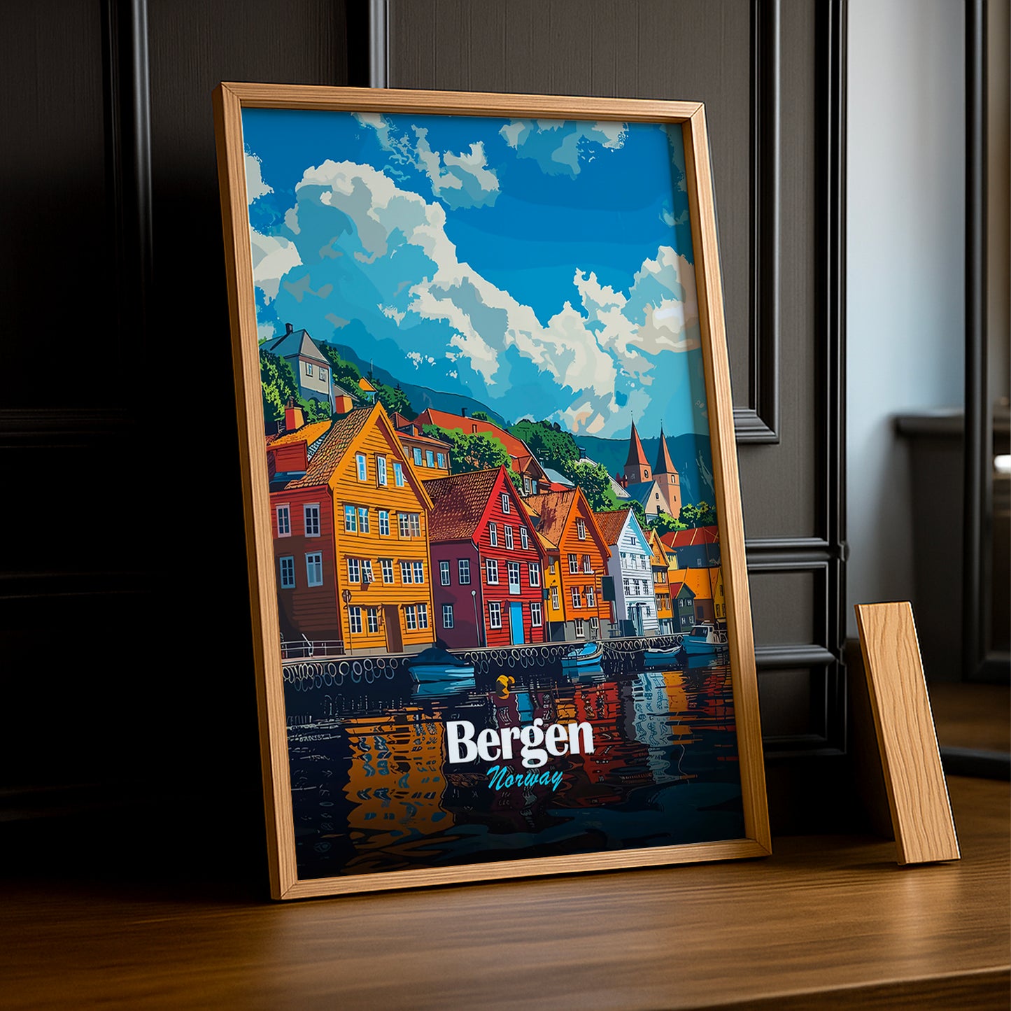 Cadre photo Bergen Norway