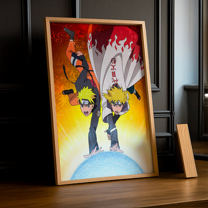 Cadre Photo Naruto - Father and Son