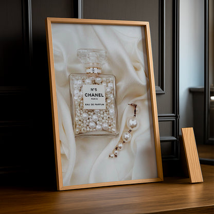 Cadre photo Chanel - N°5 Perles