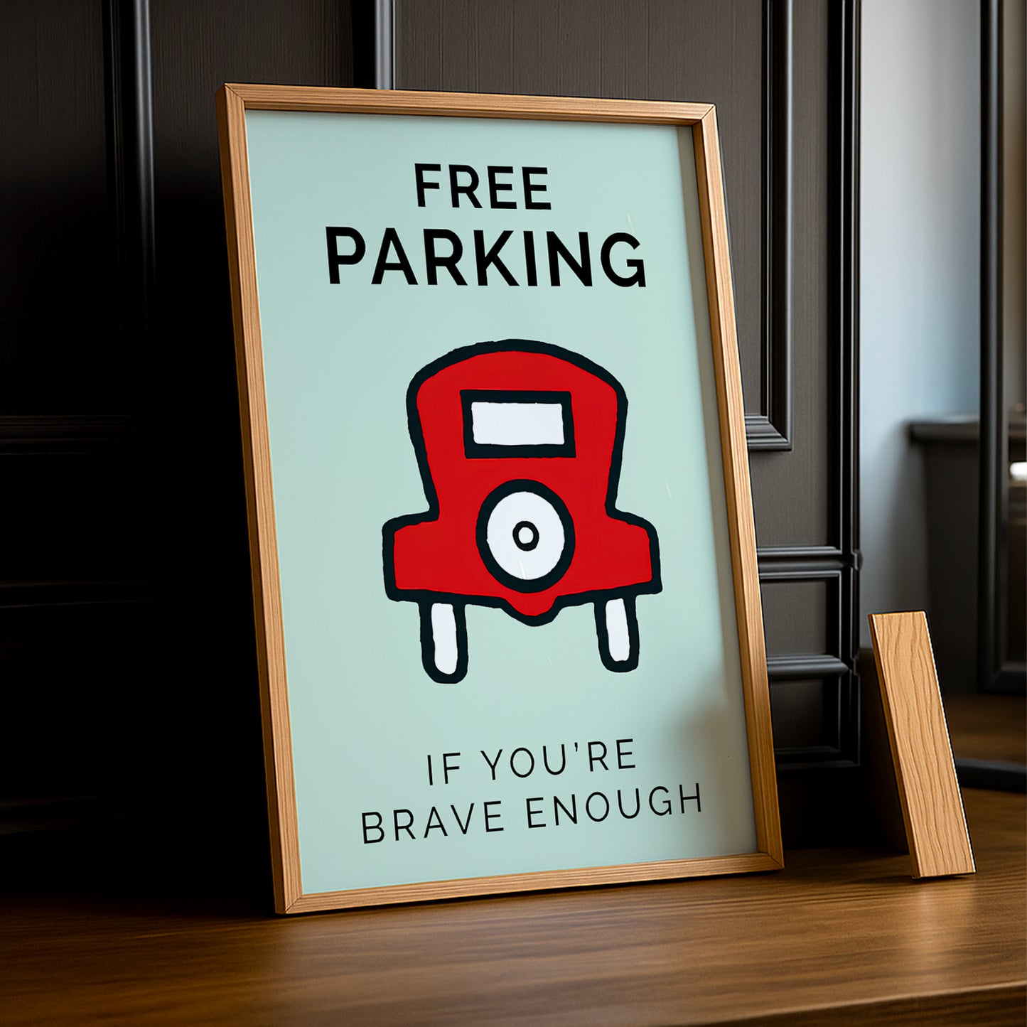 Monopoly Free Parking - Poster