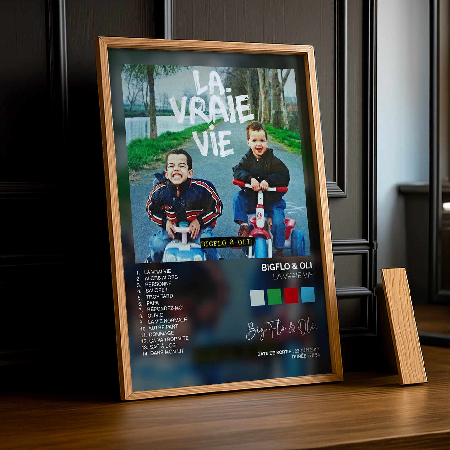 Cadre Photo BigFlo & Oli - La vraie vie