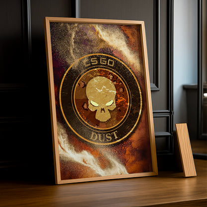 Cadre Photo Counter Strike - CS GO Dust