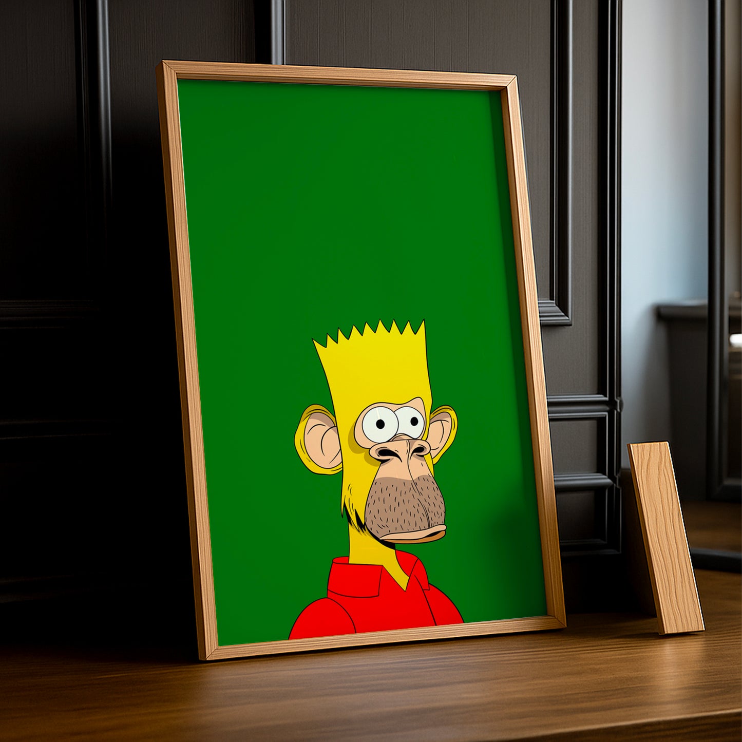 Cadre photo Bayc Ape Bart Simpson