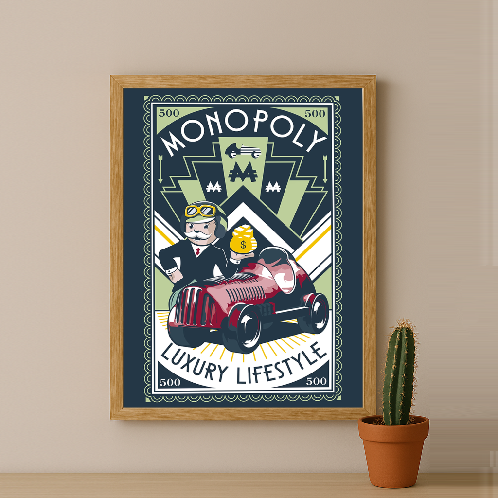 Monopoly Luxury Lifestyle - Poster