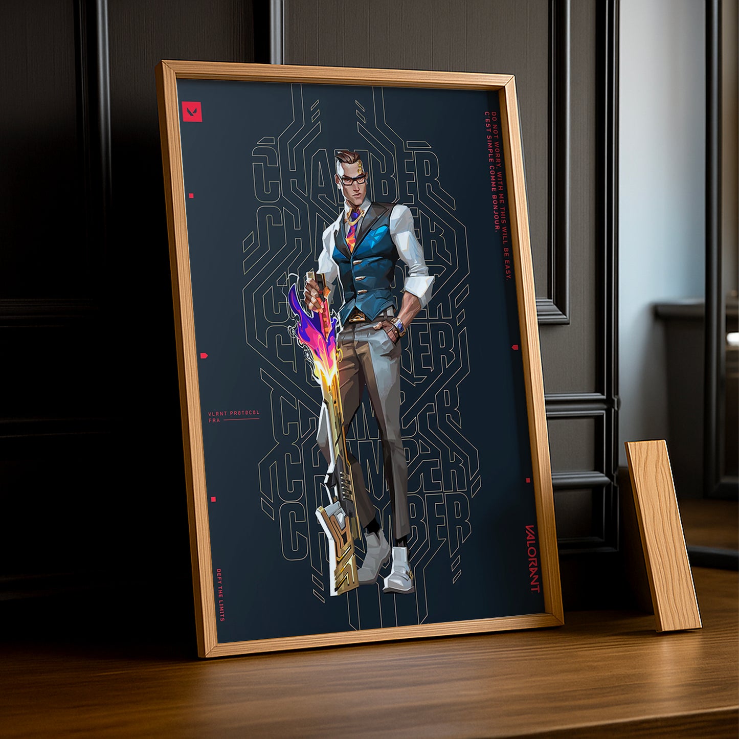 Cadre Photo Valorant - Chamber