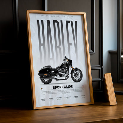 Cadre photo Harley Sport Glide