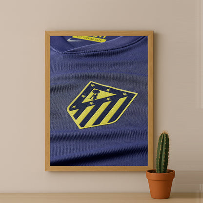 Cadre photo - Maillot Atletico Madrid 25-26