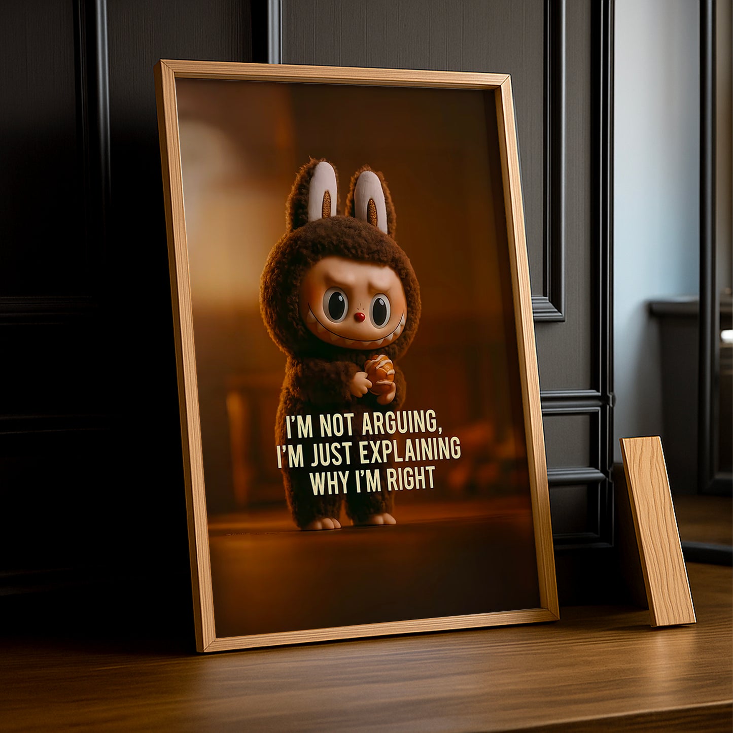 Poster Labubu - I'm not arguing, i'm just explaining why i'm right