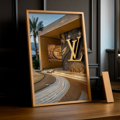 Cadre photo Louis Vuitton - Summer Devanture