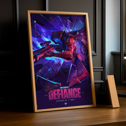 Cadre Photo Valorant - Defiance