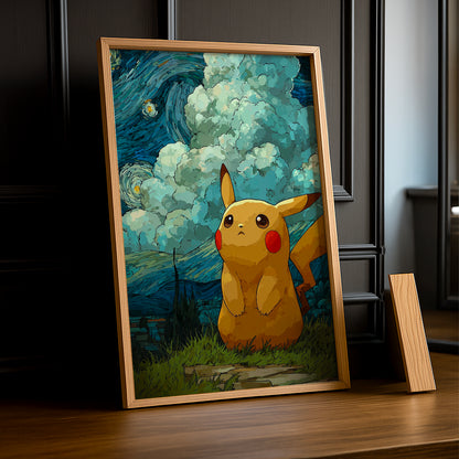 Cadre Photo Pokémon - Pikachu Sad