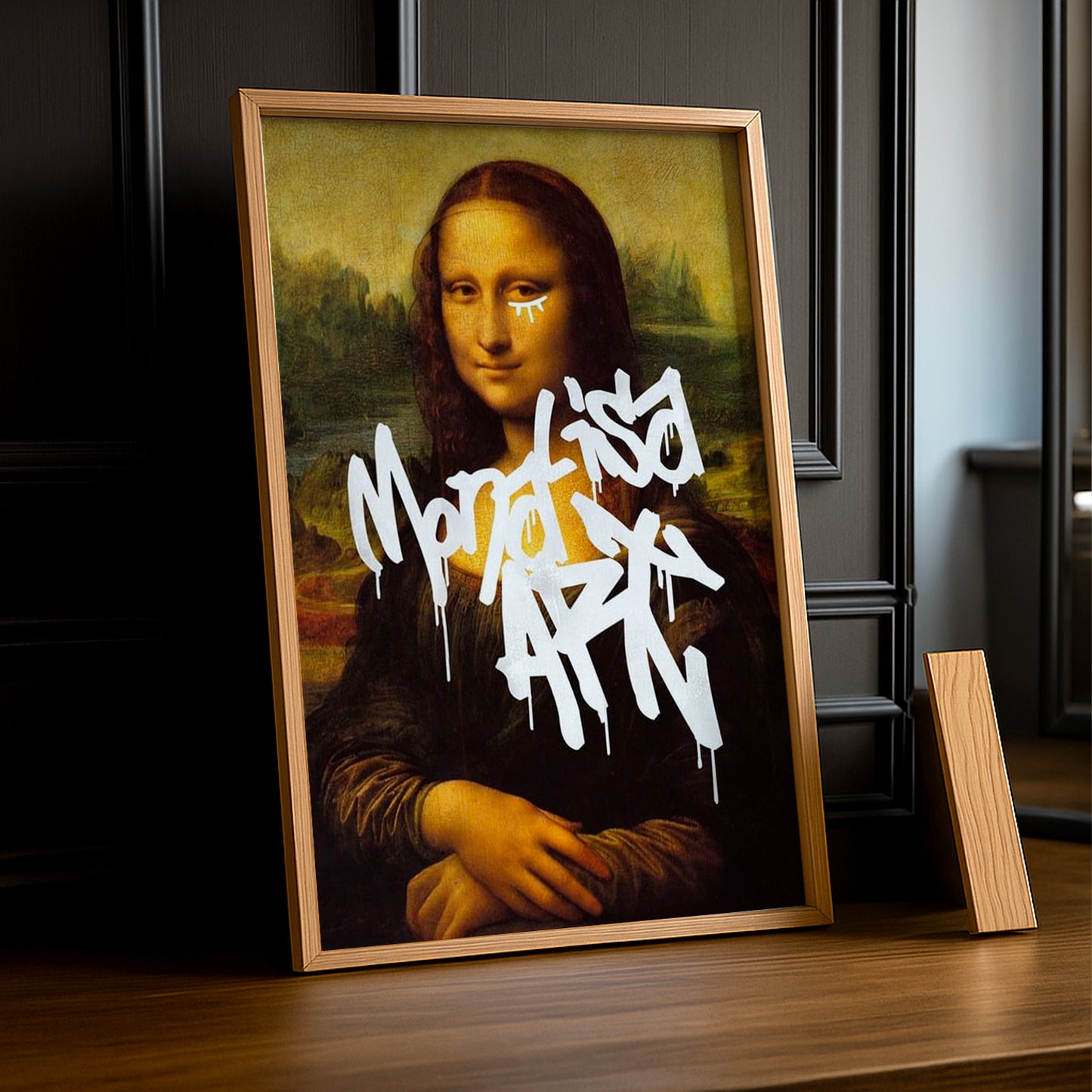 Cadre Photo Mona Lisa - Graffiti