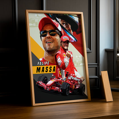 Cadre photo Felipe Massa Formule 1