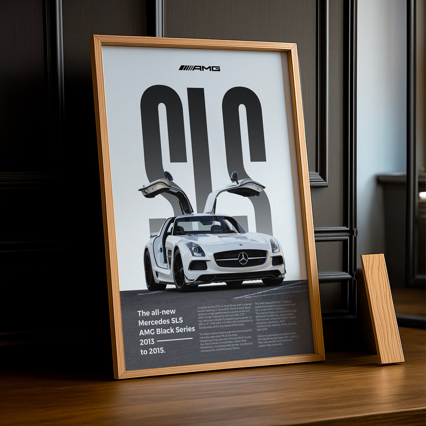 Poster Voitures - Mercedes SLS AMG Black Series