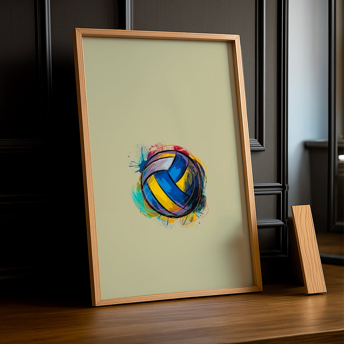 Cadre photo Volley-Ball - Illustration