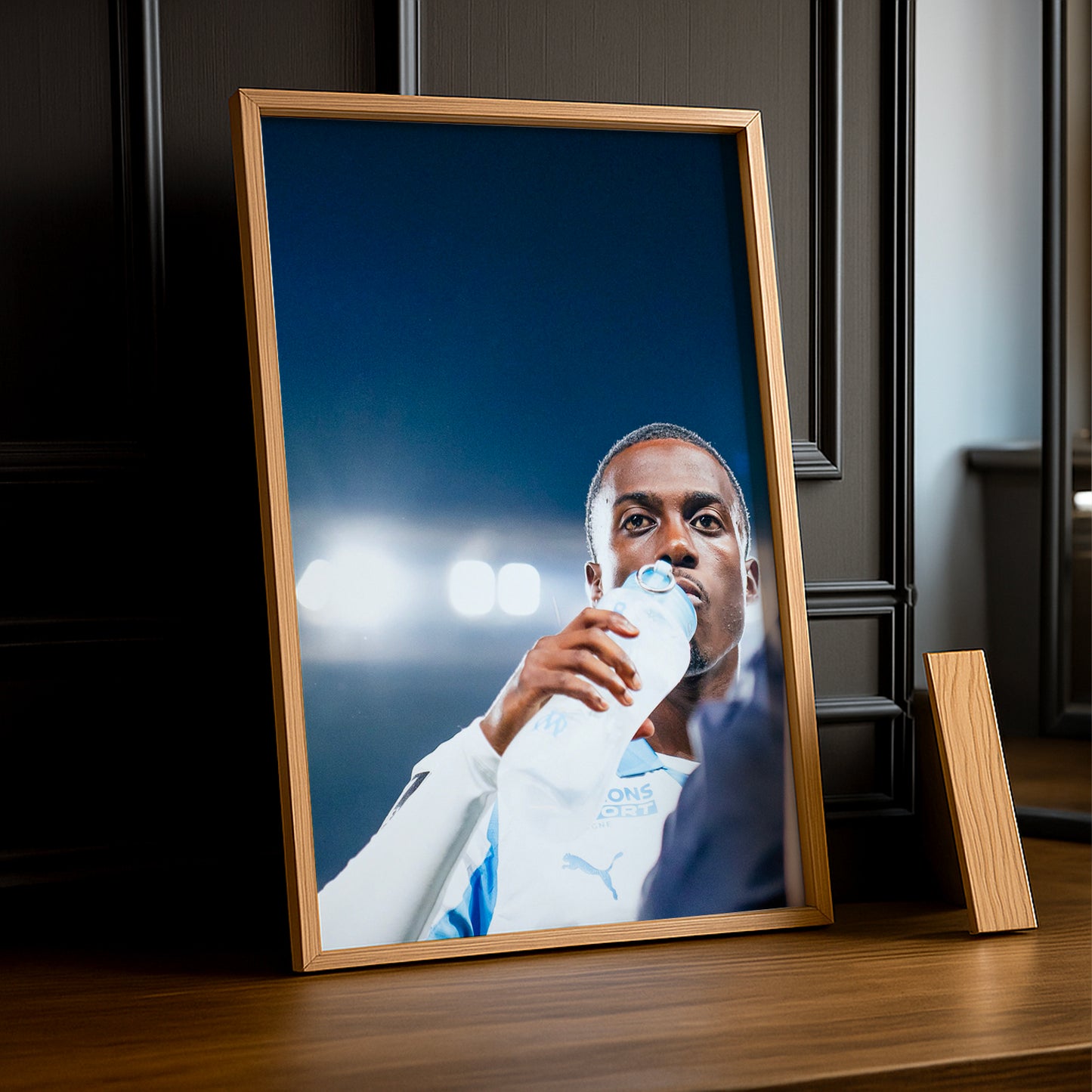 Poster encadrée Olympique de Marseille